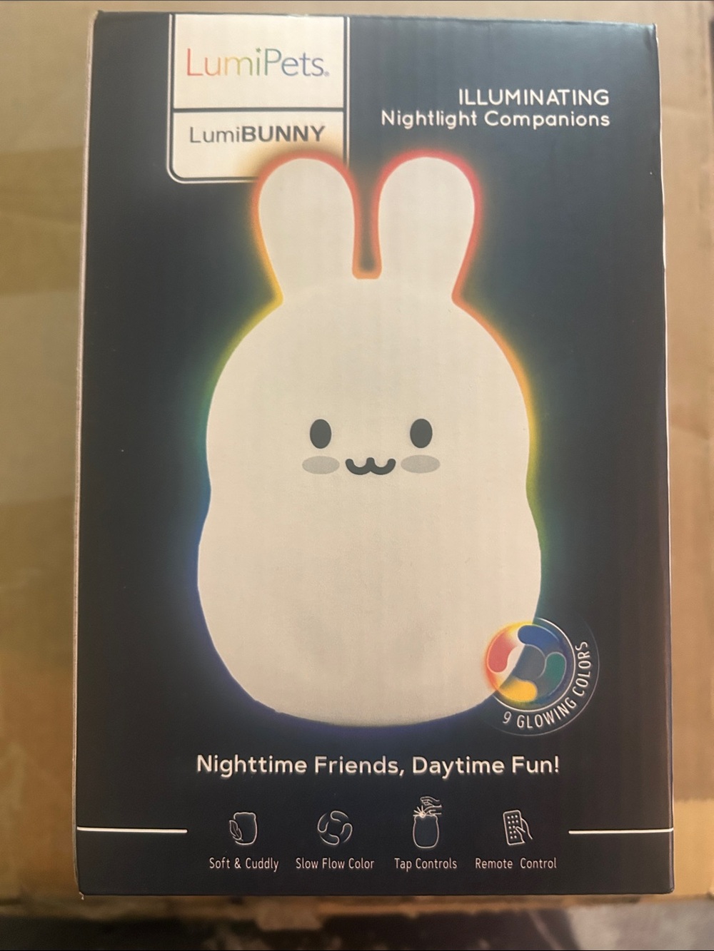LumiBUNNY White Kids Nightlight Companion